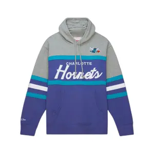 Hooded sweatshirt Mitchell & Ness Head Coach Charlotte Hornets