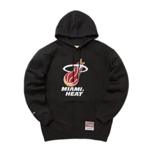 Sweatshirt med hætte Miami Heat