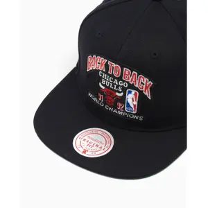 Snapback cap Chicago Bulls 91-92 Back To Back Champs HWC image-2
