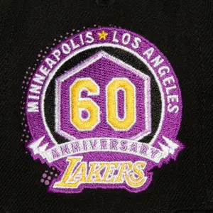 Snapback cap Mitchell & Ness Big Face 7.0 Los Angeles Lakers image-2
