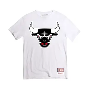 Camiseta Mitchell & Ness Team Logo Traditional Chicago Bulls image-0