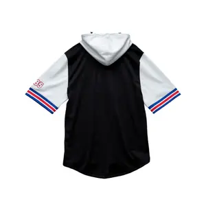 Sweatshirt à capuche manches courtes en maille Mitchell & Ness All Star image-1