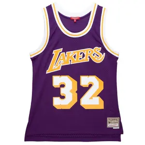 Maca feminina NBA Los Angeles Lakers Magic Johnson 1984/85 image-0