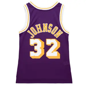 Maca feminina NBA Los Angeles Lakers Magic Johnson 1984/85 image-1