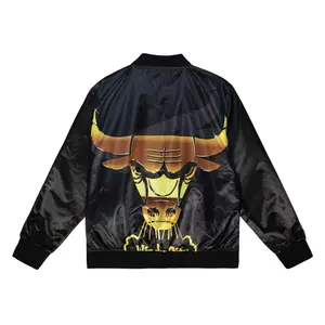 Blouson satin Chicago Bulls Big Face 4.0 image-1
