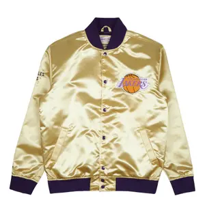 Lightweight satin jacket Los Angeles Lakers image-0