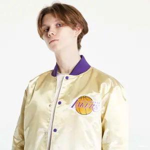 Lightweight satin jacket Los Angeles Lakers image-5