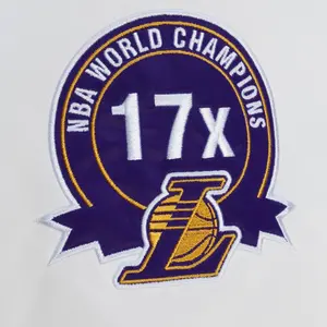 Lightweight satin jacket Los Angeles Lakers M&N City Collection image-4