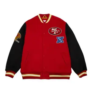 Giacca Mitchell & Ness NFL San Francisco 49ers Team Legacy Varsity image-0
