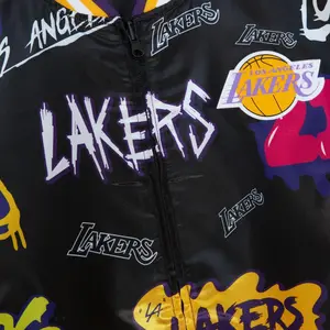 Chaqueta autoadhesiva Los Angeles Lakers image-4