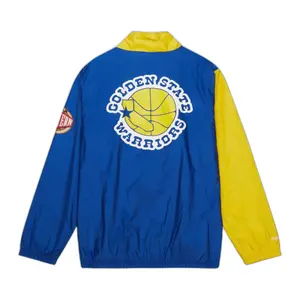 Coupe-vent Mitchell & Ness Golden State Warriors image-1