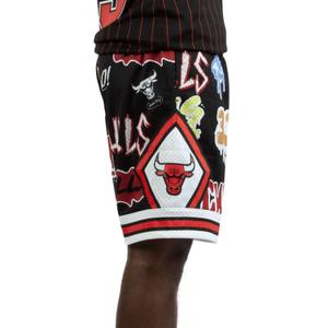 Short Chicago Bulls NBA Slap Sticker Swingman 1997 image-3