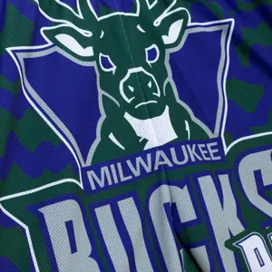 Pantaloncini Milwaukee Bucks NBA Jumbotron 2.0 Sublimated image-2