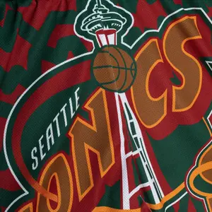 Breve Seattle Supersonics NBA Jumbotron 2.0 Sublimated image-2