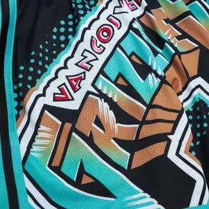 Short Mitchell & Ness Big Face 7.0 Vancouver Grizzlies image-2