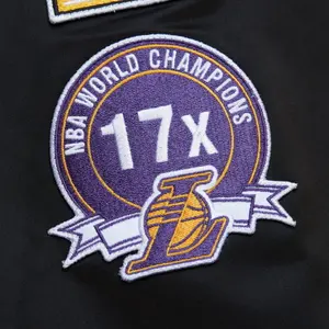 Blouson en satin léger Los Angeles Lakers image-2