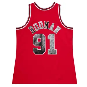 Chicago Bulls NBA Jersey Dennis Rodman image-1