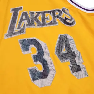 Los Angeles Lakers NBA Jersey Shaquille O’Neal NBA 75Th 1996 image-2