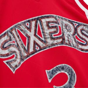 NBA Philadelphia 76ers Jersey Allen Iverson 75Th Anni Swingman 1996 image-2