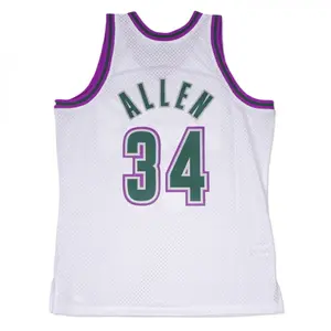 Camisa NBA Milwaukee Bucks Ray Allen 1996/97 image-1