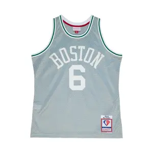 NBA-tröja Boston Celtics Bill Russell 75th NBA 1962 image-0
