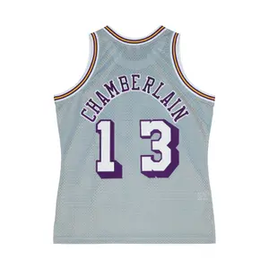 Maglietta NBA Los Angeles Lakers Wilt Chamberlain 75th NBA image-1