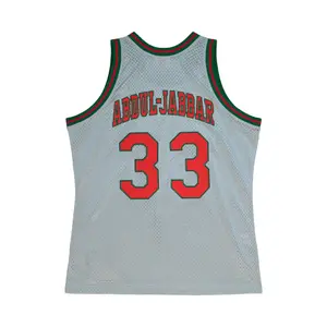 Milwaukee Bucks NBA Jersey Kareem Abdul-Jabbar 75th NBA image-1