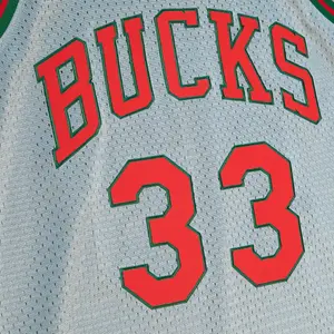 Milwaukee Bucks NBA Jersey Kareem Abdul-Jabbar 75th NBA image-2