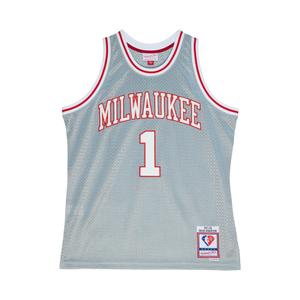 smjy4310-mbu71orosilv-maillot-nba-milwaukee-bucks-oscar-robertson-75th-nba-argente-blanc-vert