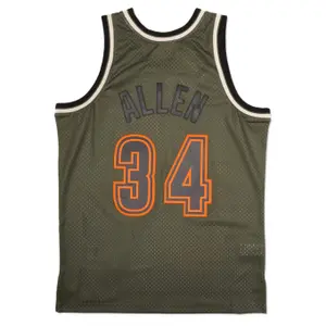 Milwaukee Bucks NBA Jersey Ray Allen Flight Swingman 1996 image-1
