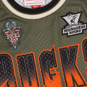 Milwaukee Bucks NBA Jersey Ray Allen Flight Swingman 1996 image-2