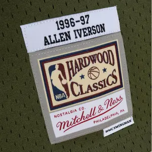 NBA Philadelphia 76ers Jersey Allen Iverson Flight Swingman 1996 image-2