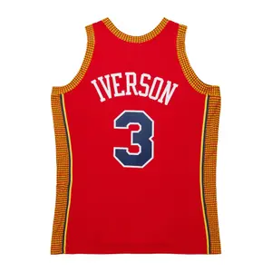 Maillot NBA Philadelphia 76ers Allen Iverson Swingman 2004/05 image-1