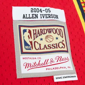 Maillot NBA Philadelphia 76ers Allen Iverson Swingman 2004/05 image-3