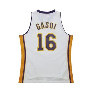 Los Angeles Lakers NBA Jersey Pau Gasol 2008 image-1