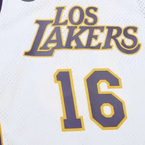 Los Angeles Lakers NBA Jersey Pau Gasol 2008 image-4