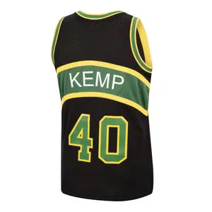 NBA-tröja Seattle Supersonics Sean Kemp image-1