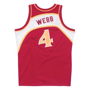 NBA Jersey Mitchell & Ness Atlanta Hawks Spud Webb 1986/87 image-1