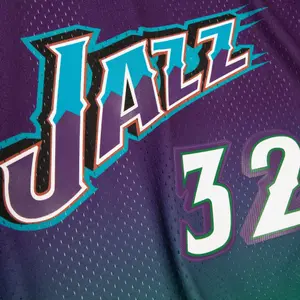 Utah Jazz NBA Jersey Reload Swingman Karl Malone 1996/97 image-2