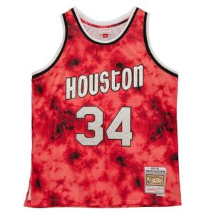 smjykm19053-hrored193hol-maglia-nba-houston-rockets-galaxy-swingman-rockets-1993-hakeem-olajuwon-rosso