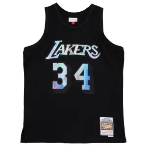 Maglietta NBA Los Angeles Lakers Shaquille O’Neal Iridescent 1996/97 image-0