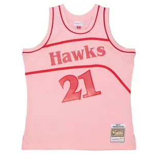 Atlanta Hawks NBA Jersey Space Knit Swingman Jersey 1986 Dominique Wilkins