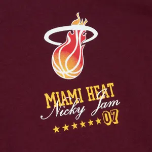 T-shirt Miami Heat Nicky Jam Cityscape image-2