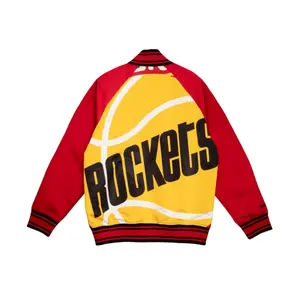 Jacke Mitchell & Ness Houston Rockets image-1