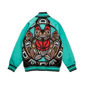 Jacket Mitchell & Ness Colossal Vancouver Grizzlies image-1