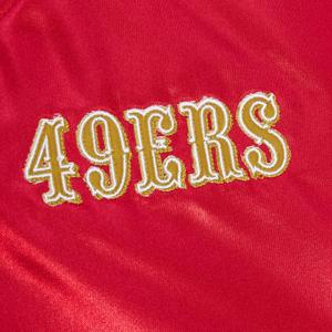 Women's lightweight satin jacket San Francisco 49ers image-2