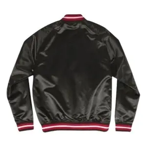 Lightweight satin jacket Chicago Bulls image-1