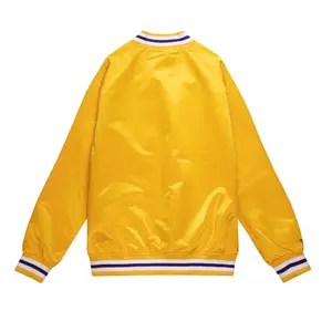 Chaqueta de chándal de satén Los Angeles Lakers image-1