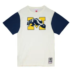 Maglietta Michigan Wolverines NCAA Color Blocked image-0