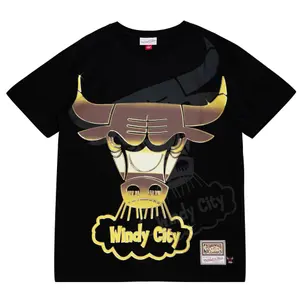 T-shirt col rond Chicago Bulls